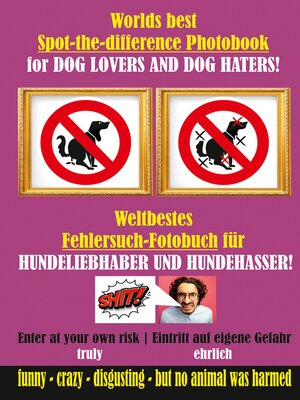 cover image of Weltbestes Hundekacke Fehlersuch-Fotobuch für Hundeliebhaber und Hundehasser!